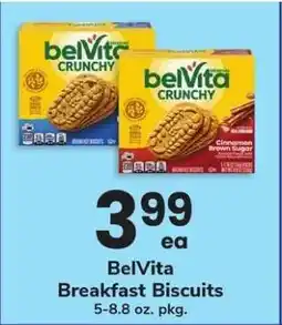 Safeway belVita Breakfast Biscuits offer