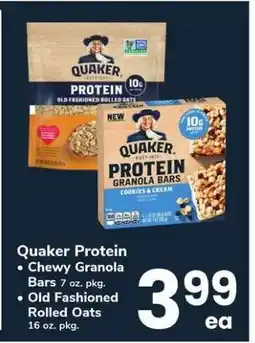 Safeway Quaker Protein offer
