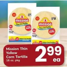 Safeway Mission Thin Yellow Corn Tortilla offer