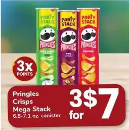 Safeway Pringles Crisps Mega Stack offer