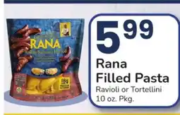 Safeway Rana Filled Pasta offer