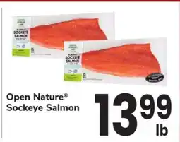 Safeway Open Nature Sockeye Salmon offer