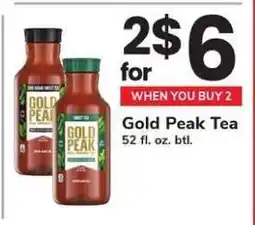 Safeway Gold Peak Tea offer