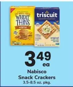 Safeway Nabisco Snack Crackers offer