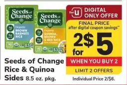 Safeway Seeds of Change Rice & Quinoa Sides offer