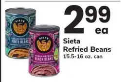 Safeway Sieta Refried Beans offer