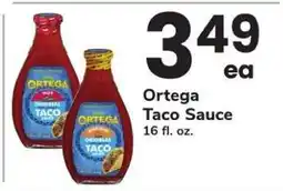 Safeway Ortega Taco Sauce offer