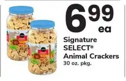 Safeway Signature Select Animal Crackers offer