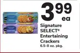 Safeway Signature SELECT Entertaining Crackers offer