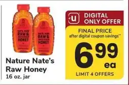 Safeway Nature Nate's Raw Honey offer