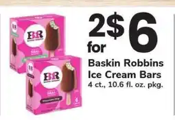 Safeway Baskin Robbins Ice Cream Bars offer