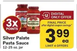 Safeway Silver Palate Pasta Sauce offer