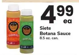 Safeway Siete Botana Sauce offer