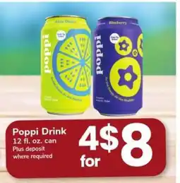 Safeway Poppi Drink offer