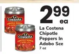 Safeway La Costena Chipotle Peppers In Adobo Sce offer