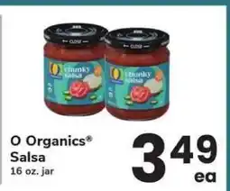 Safeway O Organics Salsa offer