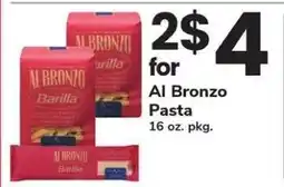 Safeway Al Bronzo Pasta offer