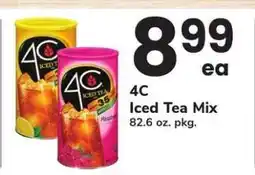 Safeway 4C Iced Tea Mix offer