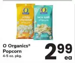 Safeway O ORGANICS POPCORN offer