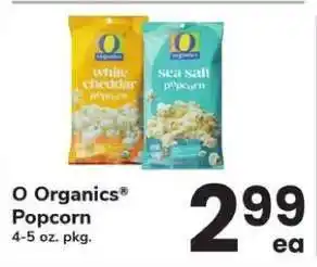 Safeway O ORGANICS POPCORN offer