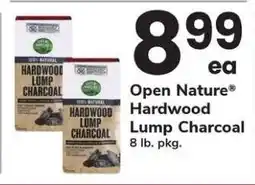 Safeway Open Nature Hardwood Lump Charcoal offer