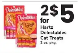 Safeway Hartz Delectables Cat Treats offer