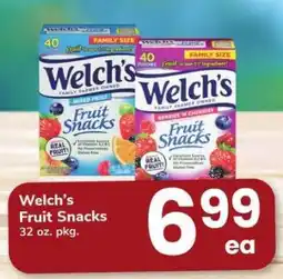Safeway Welch's Fruit Snacks offer