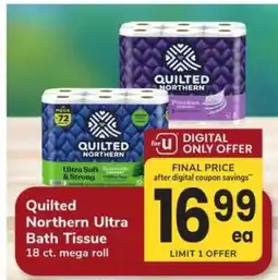 Safeway Quilted Northern Ultra Bath Tissue offer