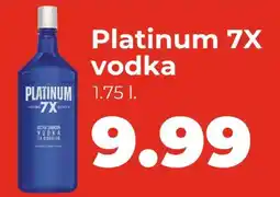 Hy-Vee Platinum 7x Vodka offer