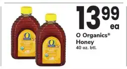 Safeway O Organics Honey offer