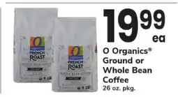 Safeway O Organics Coffee offer