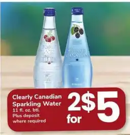 Safeway Clearly Canadian Sparkling Water offer