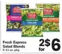 Safeway Fresh Express Salad Blends offer