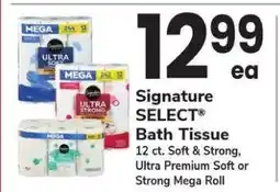 Safeway Signature Select Bath Tissue offer
