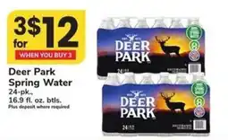 Safeway Deer Park Spring Water offer