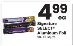 Safeway Signature SELECT Aluminum Foil offer