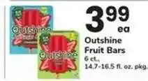 Safeway Outshine Fruit Bars offer