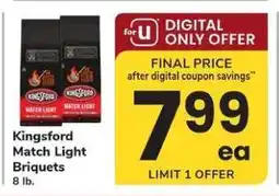 Safeway Kingsford Match Light Briquets offer