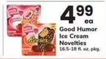 Safeway Good Humor Ice Cream Novelties offer