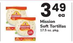 Safeway Mission Soft Tortillas offer