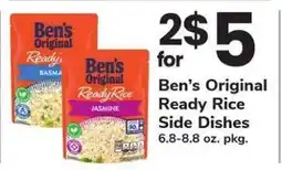 Safeway Ben’s Original Ready Rice Side Dishes offer