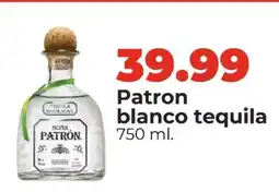 Hy-Vee Patron blanco tequila offer