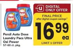 Safeway Persil Auto Dose Laundry Pacs Ultra Oxi Power offer