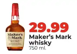 Hy-Vee Maker's Mark Whisky offer