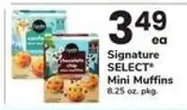 Safeway Signature SELECT Mini Muffins offer