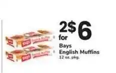 Safeway Bays English Muffins offer