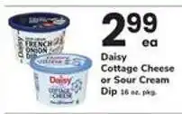 Safeway Daisy Cottage Cheese or Sour Cream Dip offer