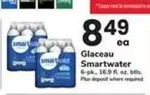 Safeway Glaceau Smartwater offer