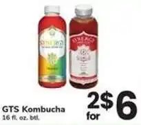 Safeway GTS Kombucha offer
