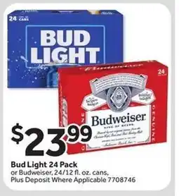 Stop&Shop Bud Light 24 Pack offer